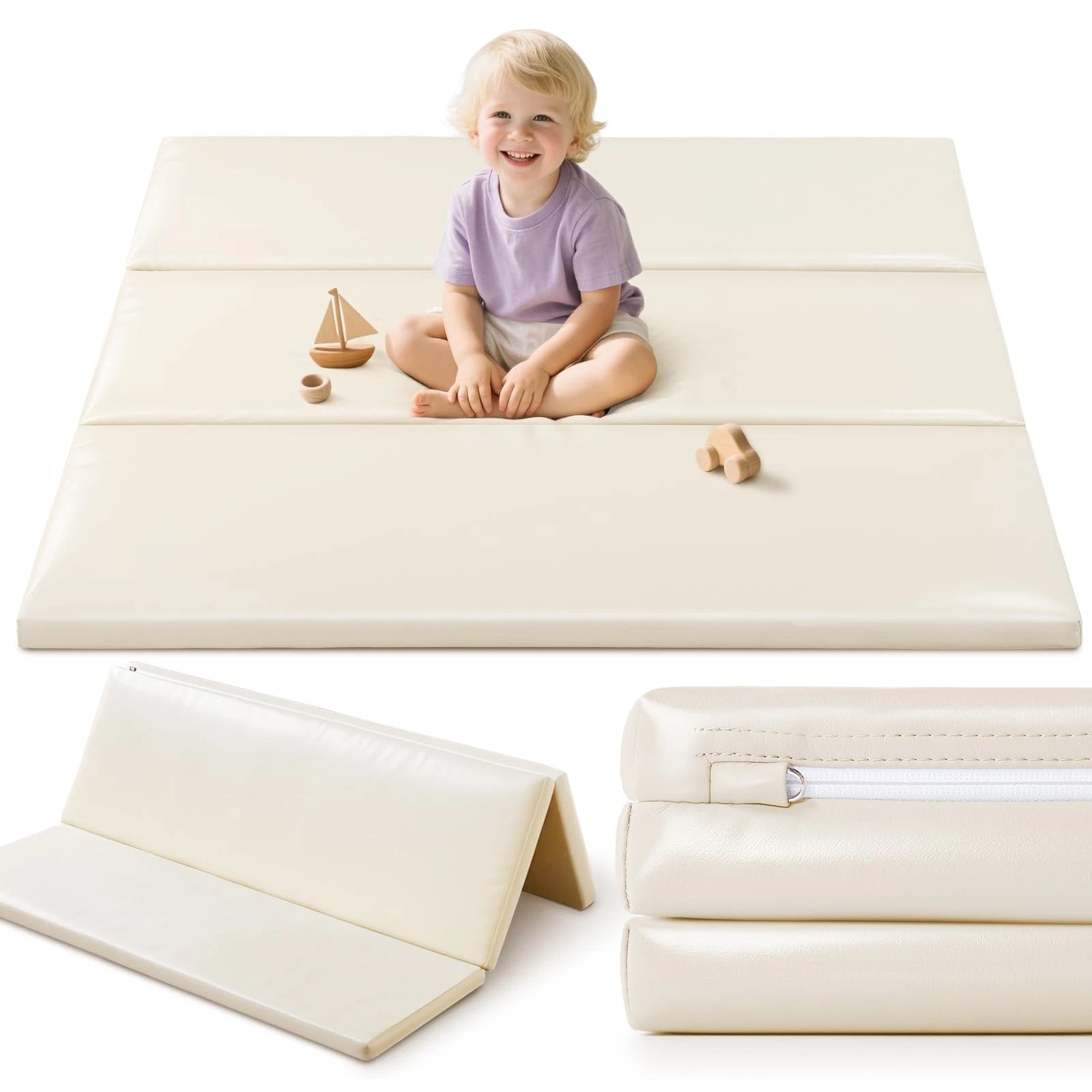 Baby Foam Play Mat Foldable Padded Crawling – 121x121cm RRP £54
Opens in a new window or tab