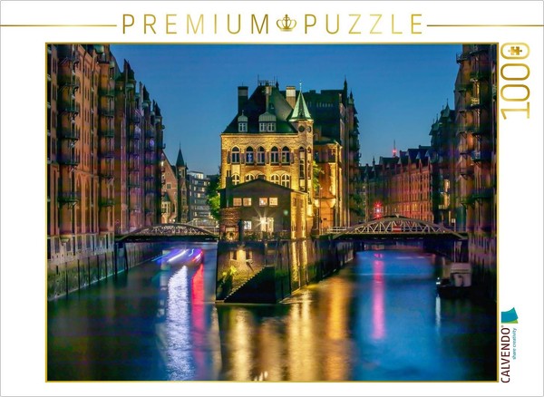 Calvendo Puzzle Hamburg - The Little Water Castle In The Speicherstadt | 1000 Pi-image