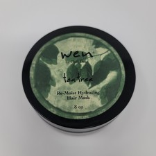 WEN Chaz Dean Tea Tree Re-Moist Hydrating Hair Mask Deep Conditioning 8 oz