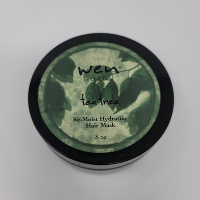 WEN Chaz Dean Tea Tree Re-Moist Hydrating Hair Mask Deep Conditioning 8 oz