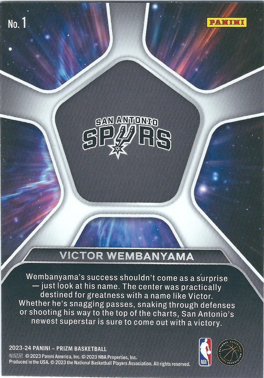 Victor Wembanyama 2023 Prizm Pink Ice Rookie Lot Select RC Topps Now Harper Auto view 10