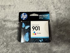 SEALED GENUINE HP OFFICEJET 901 TRI-COLOR OEM INK CARTRIDGE