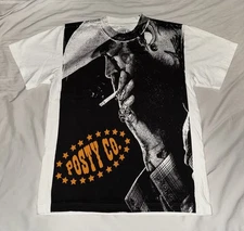 Post Malone 2025 Big Ass Stadium Tour Map Shirt - Adult Medium