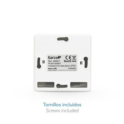Termostato Manuale A Rotella - Bianco, 3 Fili | Controllo Temperatura Casa - Foto 5