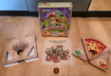 Magic MTG Turtles Pizza Bundle Box + Spindown Life Counter + Inlays + Mini Bild