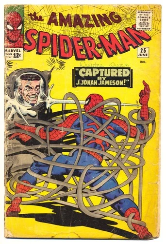 Amazing Spider-Man #25 FA, Lee/Ditko, 1st Brief Mary Jane, Marvel Comics 1965