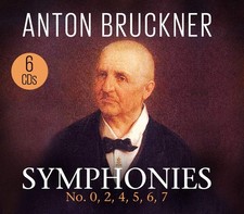 BRUCKNER Symphonies: No. 0,2,4,5,6,7 CD