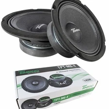 TIMPANO TPTM64 6" Midrange Loud speaker 4 Ohms, Pair, 140 Watt