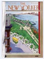 New Yorker magazine June 10 1944 Langston Hughes Charles Addams Nabokov VFNM