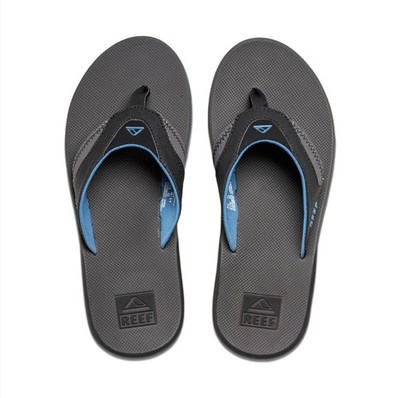 Reef Fanning Herren Zehentrenner grau/hellblau NEU