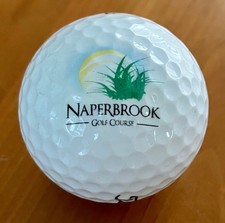 Naperbrook Golf Course Illinois Logo Golf Ball