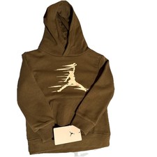 NWT 52 Jordan Little Boys MJ Flight MVP Green Pullover Hoodie Size 3T