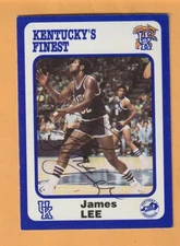 James Lee Kentucky Wildcats AUTO Signed 1988 Card #230 1978 NCAA Champs