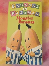 Bananas In Pajamas VHS - Monster Bananas 1997 - Australian Kids TV Episodes