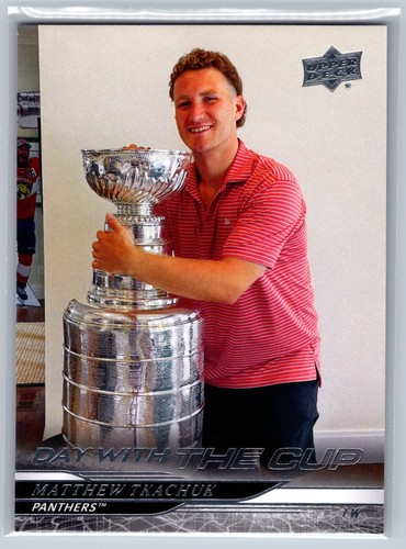 Matthew Tkachuk #DC3 2024 Upper Deck Day With The Cup card