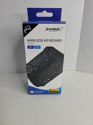 Dobe Mini Bluetooth Wireless Keyboard Keypad For PlayStation 4 PS4 Controller
