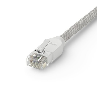 Amazon eero CAT6a Ethernet cable - Supports 10 gigabit+ 1-pack, Arctic White 