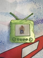 Vintage Tmnt 1992 Toon Burne TV Green Television Accessory Part Only Playmates