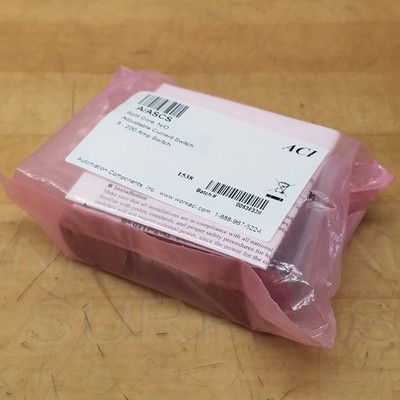 ACI A/ASCS Split Core, N/O, Adjustable Current Switch, 3-200Amp - NEW
