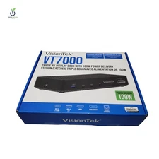 VisionTek VT7000 Triple 4K Display USB-C Docking Station New Sealed