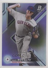 2019 Bowman Platinum Wal-Mart Top Prospects Purple Foil 15/250 Alex Royalty 6h5