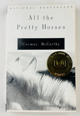 All the Pretty Horses Cormac McCarthy 1993 1st Vintage Ed Border Trilogy Western