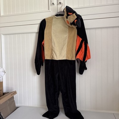 Adopt Me Bat Dragon Kids Hooded Jumpsuit Halloween Costume 6/6X Small #5241