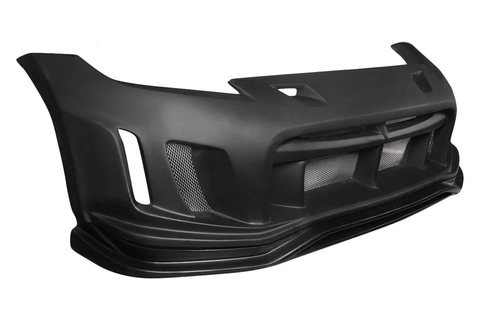 For Nissan 370Z 09-20 Duraflex Vantix Style Fiberglass Front Bumper Unpainted Foto 4 de 4