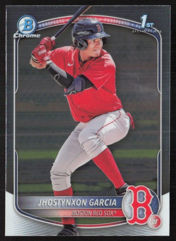 2025 Bowman Chrome Prospects Jhostynxon Garcia #BCP-43 GS1-14