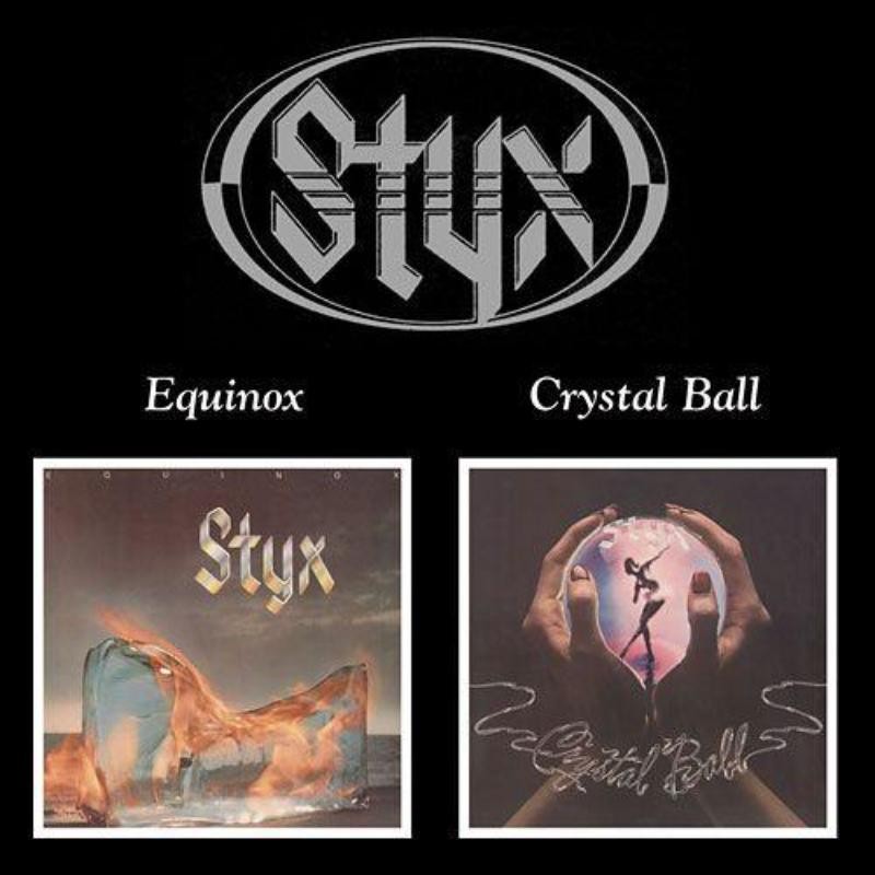 Styx Equinox/Crystal Ball CD BGOCD724 NEW
