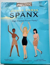 Spanx Higher Power Hi Waisted Power Panties Underwear Shaper Short Bare Sz G NIP