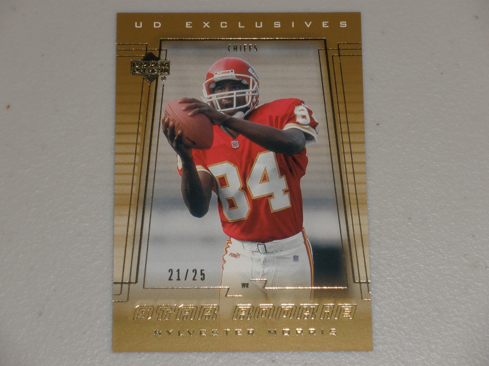 Sylvester Morris Upper Deck #257 UD Exclusives