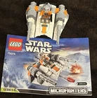 LEGO Star Wars Snowspeeder Microfighter Set 75074 Retired 100% Complete, Minifig