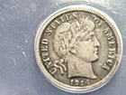 1914-S SILVER DIME ANACS CERTIFIED