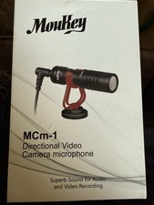 Moukey MCm-1 Directional Video Camera Microphone New FREE SHIPPING.