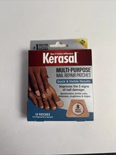 New Kerasal Multi-Purpose Nail Repair Patches - 14 Count ea -8 Hour Patch