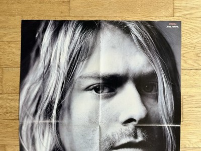 Kurt Cobain Nirvana Poster Swedish Music magazine Okej 1990s