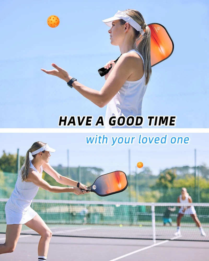 Pickleball Paddles Set of 2 or 4, USAPA Approved Pickleball Paddles Set with ...