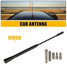 Universal 9" Antenna Aerial AM FM Radio Replacement Car Auto Roof Mast Whip USA