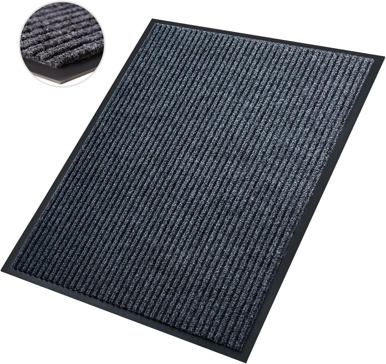 Front Door Mat,4'X5'Indoor Outdoor Door Mat,Heavy Duty Durable Welcome,Commercia