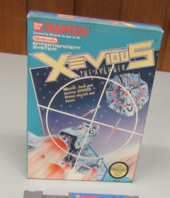 Nintendo Nes - Xevious The Avenger - Game and Box - Tested Working