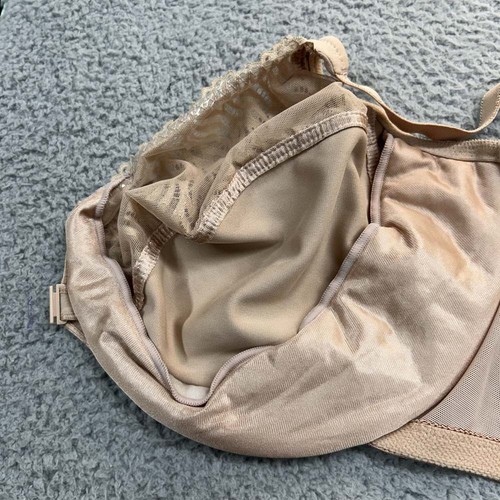 Glamorise Bra 46G Full Coverage 1246 Front Closure T-Back Wonderwire Bra - Bild 8 von 10