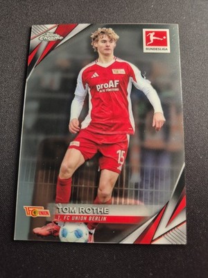 Topps Chrome Bundesliga 2025-26 Tom Rothe Union Berlin Base Card #8