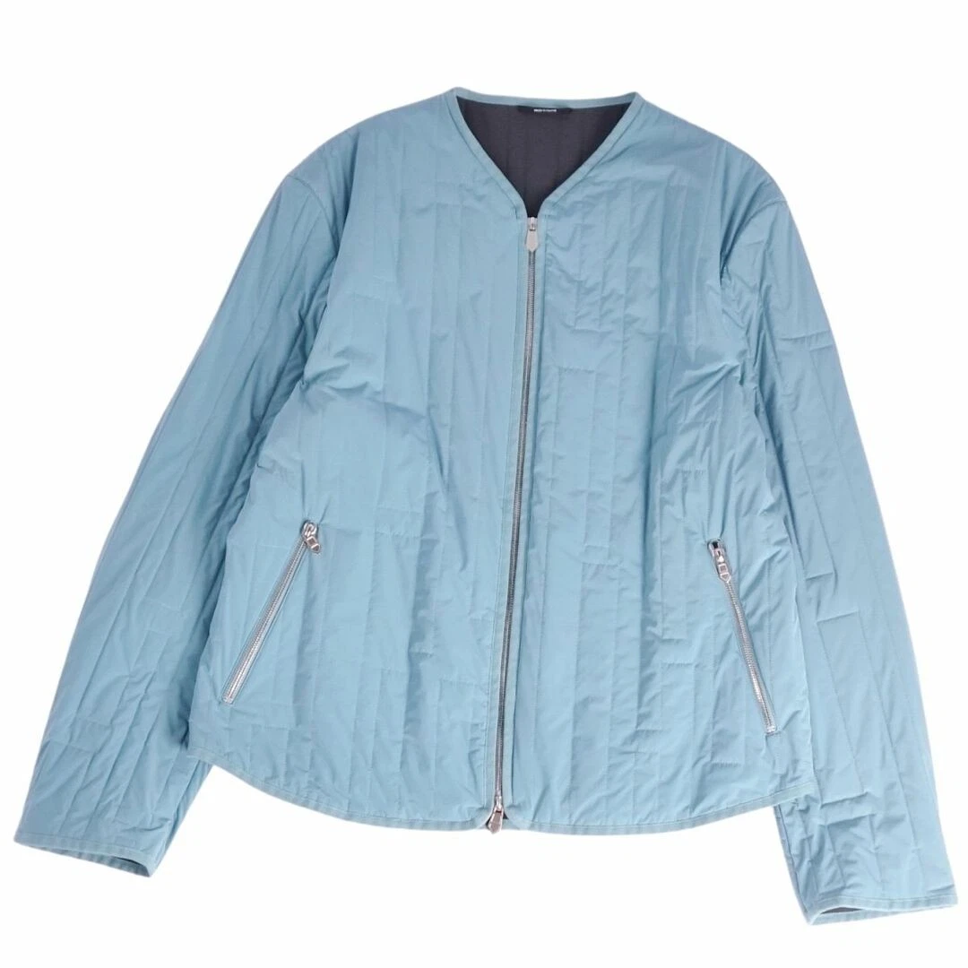 HERMÈS Giacca Hermes 22SS Blouson Sans Col Imbottita Nylon Capispalla Uomo 54 Usato0