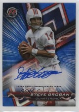 2023 Topps Composite Blue Surge Refractor /75 Steve Grogan #RA-SG Auto 3hd
