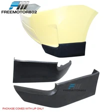 Fits 14-16 Scion tC Unpainted Rear Bumper Side Spat Aprons PU 2PCS - Ikon Style