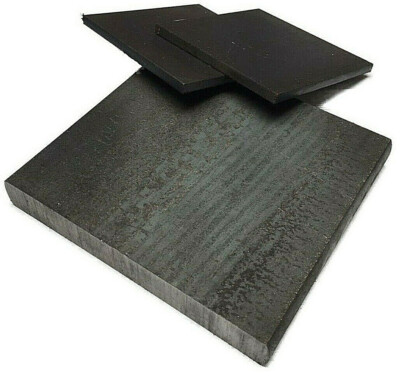 RT-Industriebedarf Stahlplatte 200x200x8mm - Gelasert Entgratet S235JR