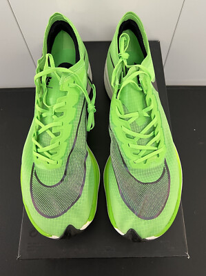 New Nike ZoomX Vaporfly Next% Electric Green Black AO4568 300 Men