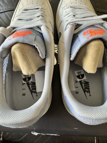 Nike Air Force 1 '07 LV8 Low Pure Platinum White Indigo Fog CK4383-001 Size 9 - Picture 6 of 9