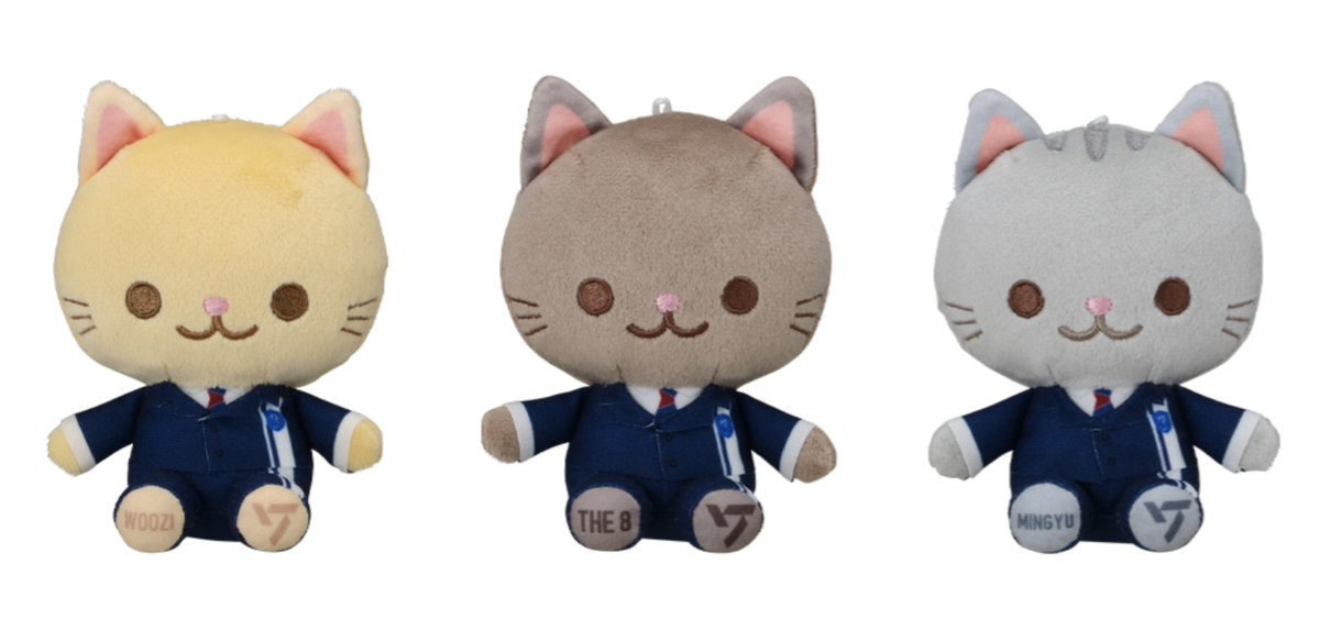 SEVENTEEN Animal Coordy Mini Plush Stuffed Toy Dream Cat mascot
